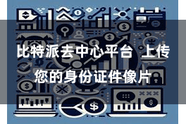 比特派去中心平台 上传您的身份证件像片