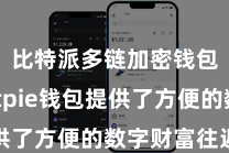 比特派多链加密钱包 Bitpie钱包提供了方便的数字财富往返事业